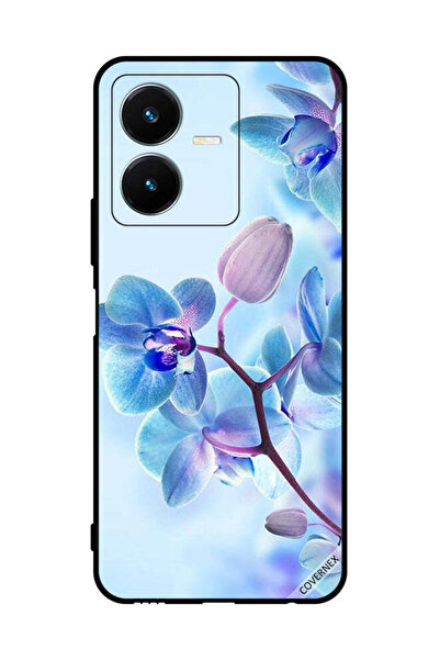 Covernex غطاء حماية لهاتف Vivo Y22s بنقشة زهور الأوركيد