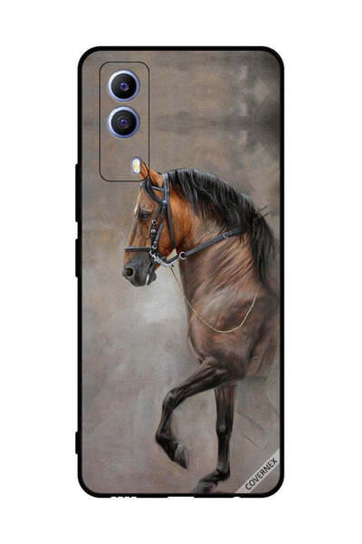 Covernex غطاء حماية لهاتف فيفو T1x صورة حصان عتيقة