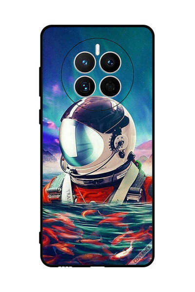 Covernex غطاء حماية لهاتف هواوي ميت 50 رائد فضاء في بحر الأسماك