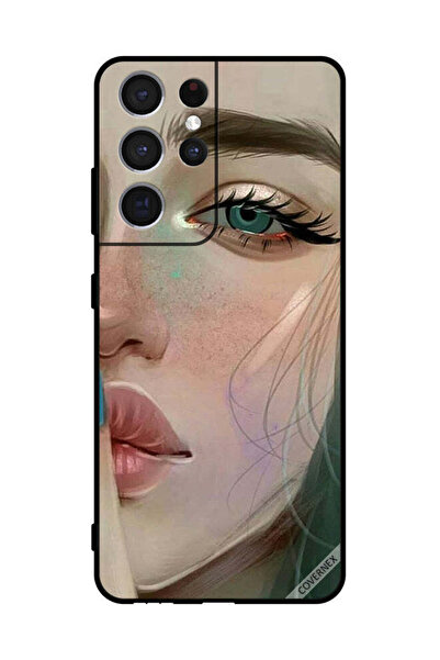 Covernex غطاء حماية لهاتف سامسونج S21 ألترا 5G، ششش، إنها حزينة