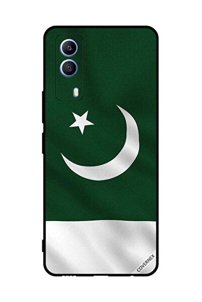 Covernex غطاء حماية لهاتف فيفو T1x بعلم باكستان عمودي