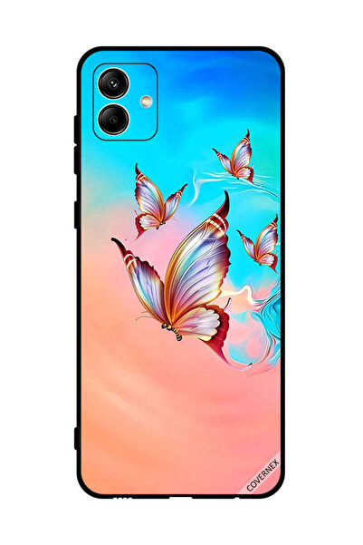 Covernex Protective Case Cover For Samsung Galaxy A04 4G Butterflies Flying O...