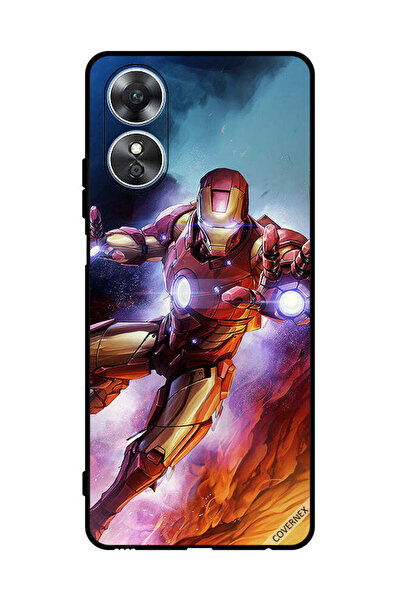 Covernex غطاء حماية لهاتف Oppo A17 Iron Man
