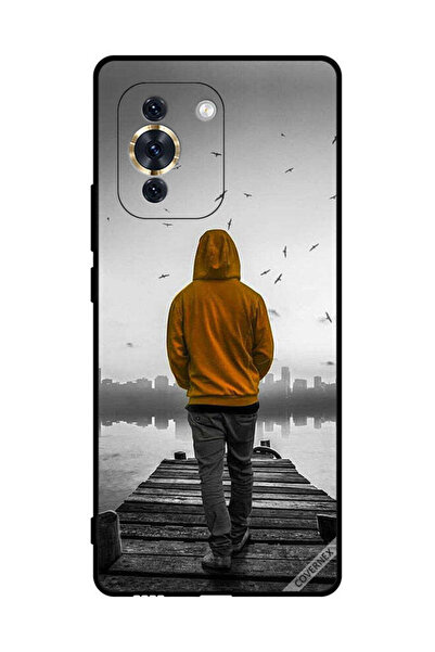 Covernex غطاء حماية لهاتف هواوي نوفا 10 - فتى حزين يمشي