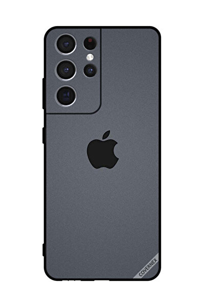 Covernex غطاء حماية لهاتف سامسونج S21 ألترا 5G بشعار Apple