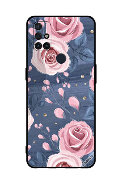 Covernex غطاء حماية لهاتف OnePlus Nord N10 5G بنقشة الورود والأوراق