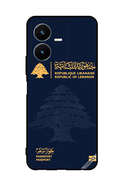 Covernex غطاء حماية لهاتف vivo Y22 جواز سفر لبناني