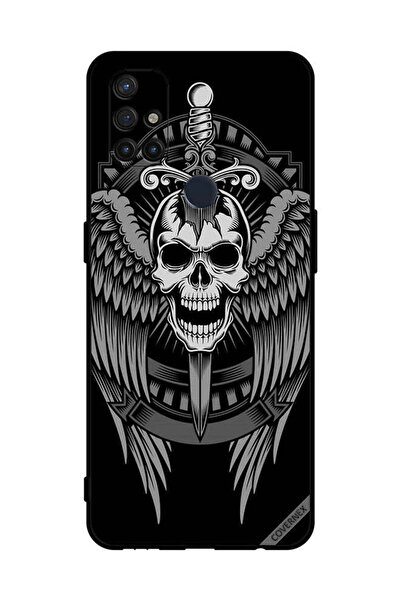 Covernex غطاء حماية لهاتف OnePlus Nord N10 5G جمجمة بأجنحة نسر