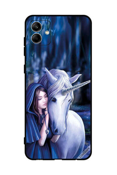 Covernex Protective Case Cover For Samsung Galaxy A04 4G Girl Love Unicorn