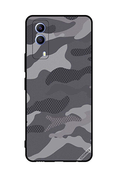 Covernex Protective Case Cover For vivo T1x Commando pattern