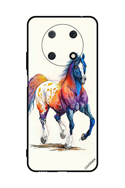 Covernex غطاء حماية لهاتف هواوي نوفا Y90 - رسمة حصان