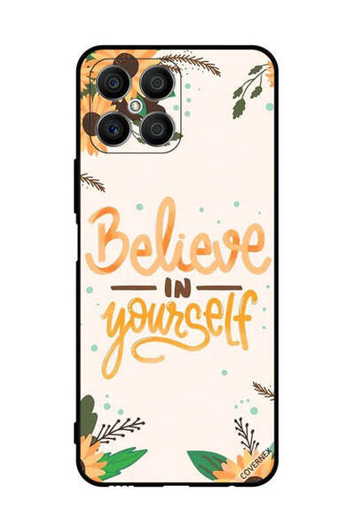 Covernex غطاء حماية لهاتف Honor X8 - زهرة الشمس - Believe In Yourself