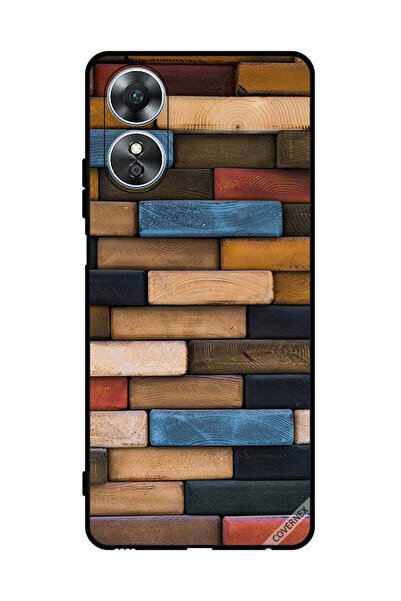 Covernex غطاء حماية خشبي لهاتف Oppo A17
