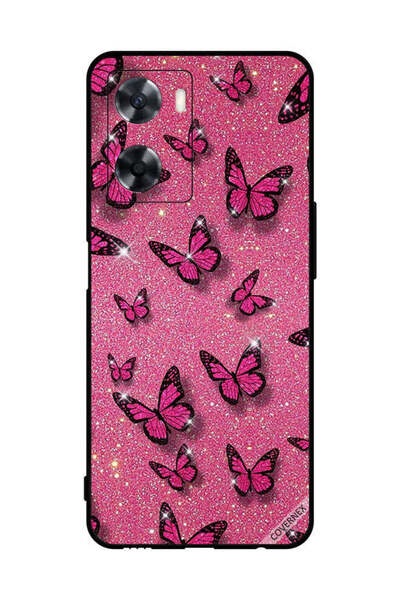 Covernex غطاء حماية لهاتف Oppo A77s - تألق وفراشات