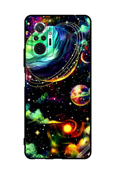 Covernex غطاء حماية لهاتف شاومي ريدمي نوت 10 برو - نباتات زحل