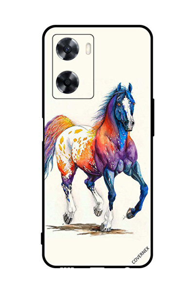 Covernex غطاء حماية لهاتف Oppo A57s - رسمة حصان