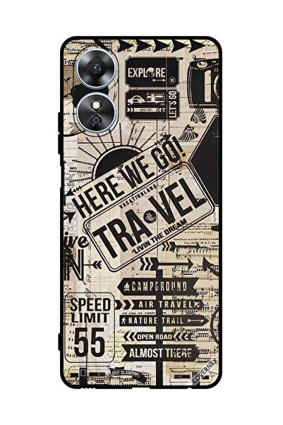 Covernex غطاء حماية لهاتف Oppo A17 Here We Go Travel