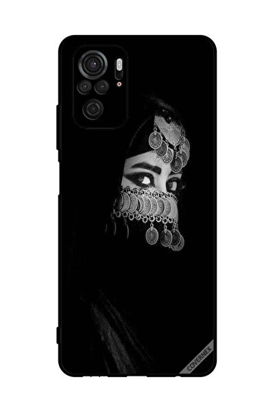 Covernex غطاء حماية لهاتف شاومي ريدمي نوت 10 إس 4 جي، فتاة ذات عيون جميلة ووج...