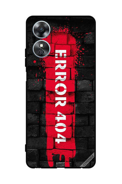 Covernex غطاء حماية لهاتف Oppo A17 مع خلفية الخطأ 404