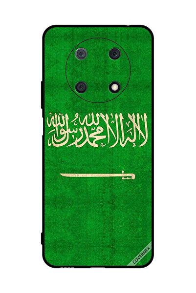 Covernex غطاء حماية لهاتف هواوي نوفا واي 90 - علم المملكة العربية السعودية - ...