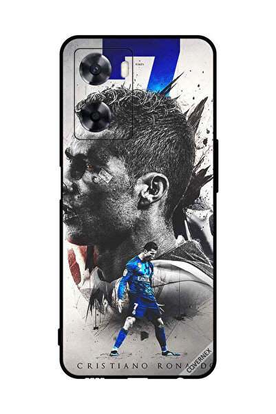 Covernex غطاء حماية لهاتف Oppo A77 4G خلفية كريستيانو رونالدو