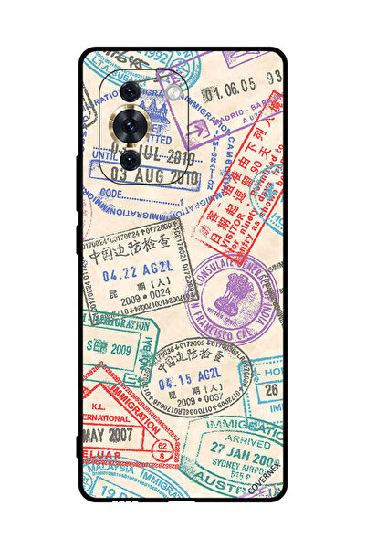 Covernex غطاء حماية لهاتف هواوي نوفا 10 بنمط طوابع السفر