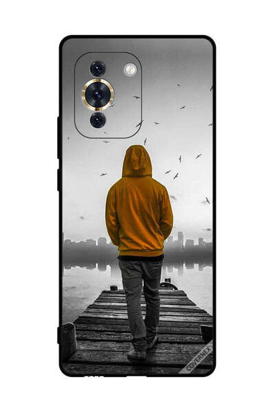 Covernex غطاء حماية لهاتف هواوي نوفا 10 - فتى حزين يمشي