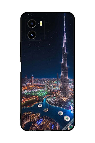 Covernex غطاء حماية لهاتف فيفو Y15s - منظر ليلي لوسط المدينة
