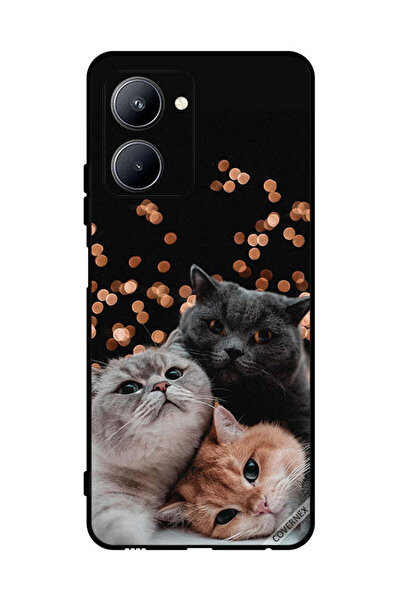 Covernex غطاء حماية لهاتف Realme C33 Kittens