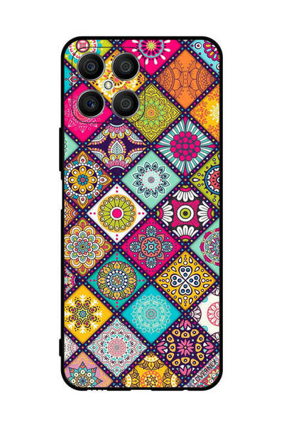 Covernex غطاء حماية لهاتف Honor X8 بنقشة زهور متعددة الأشكال