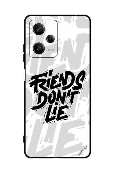 Covernex غطاء حماية لهاتف شاومي ريدمي نوت 12 برو - الخط العربي - الأصدقاء لا ...