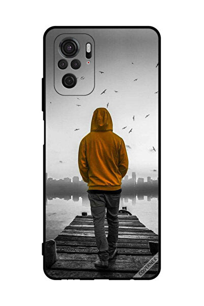 Covernex غطاء حماية لهاتف شاومي ريدمي نوت 10 إس 4 جي - فتى حزين يمشي