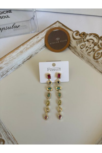 Atelier Pelin Y موديل حلق / ذهبي
