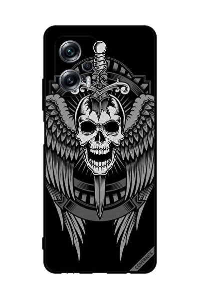 Covernex Protective Case Cover For Xiaomi Poco X4 GT Sketch Having Eagle Wings