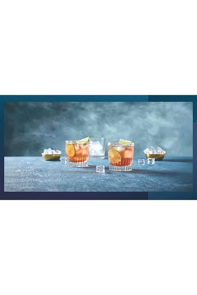 Royal Leerdam طقم أكواب مشروبات ميرسي، 4 قطع، سعة 280 مل