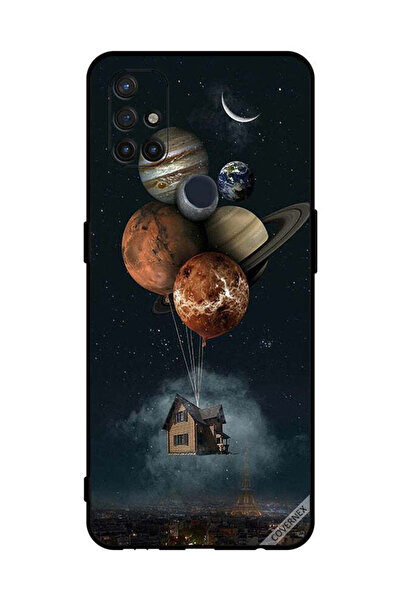 Covernex غطاء حماية لهاتف OnePlus Nord N10 5G Balloon Planets Takes Home