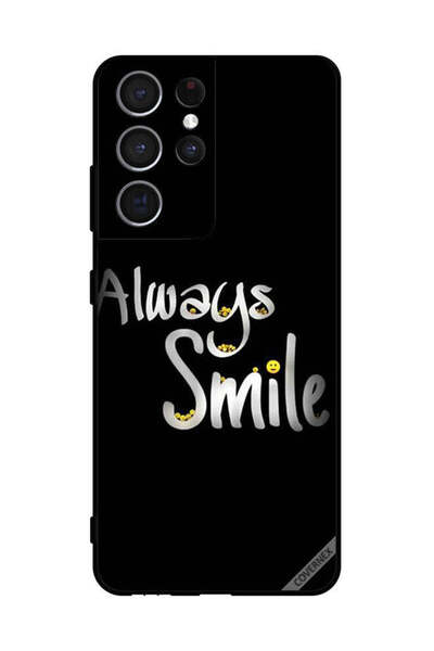 Covernex Protective Case Cover For Sumsung S21 Ultra 5G Always Smile