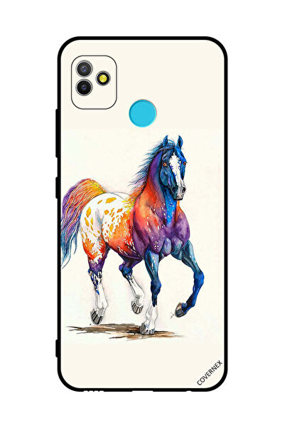 Covernex غطاء حماية لهاتف تكنو بوب 5 - حصان ملون
