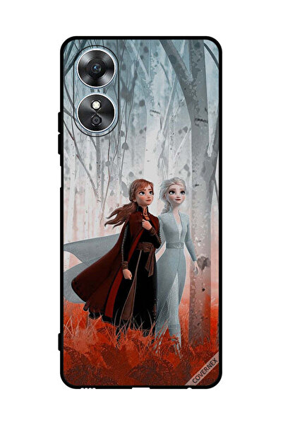 Covernex غطاء حماية لهاتف Oppo A17 Frozen Sisters