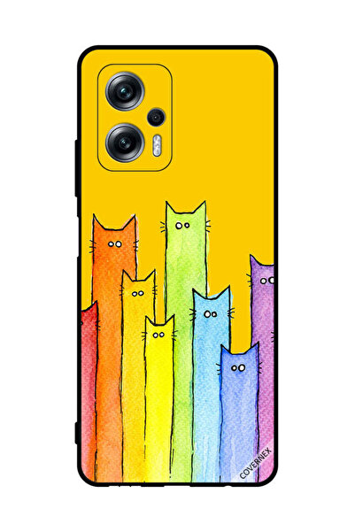 Covernex غطاء حماية لهاتف Xiaomi Poco X4 GT - فن دمية القطة