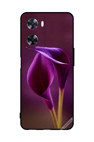 Covernex Protective Case Cover For Oppo A77s Two Beautiful Flowers