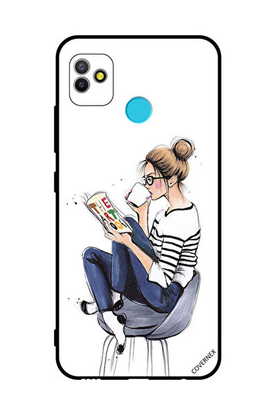 Covernex غطاء حماية لهاتف تكنو بوب 5 - قراءة كتاب الفن