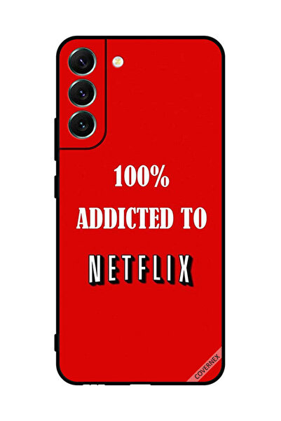 Covernex غطاء حماية لهاتف سامسونج S22+ 5G، مدمن على نتفليكس بنسبة 100%
