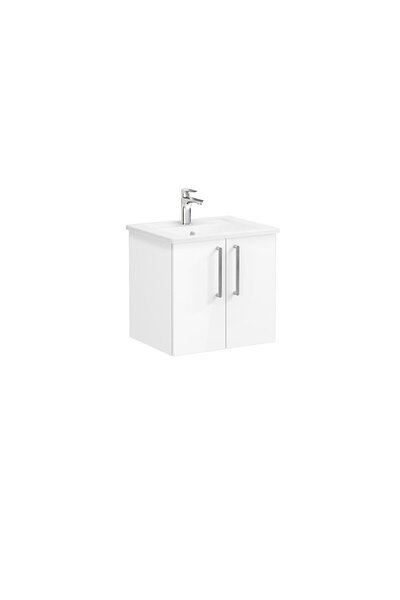 VitrA Root Kapaklı Lavabo Dolabı 60 Cm Parlak Beyaz 66354 Beyaz