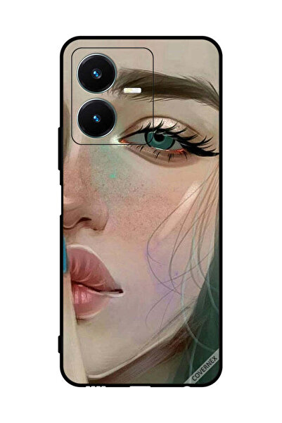 Covernex غطاء حماية لهاتف Vivo Y22s، ششش، إنها حزينة
