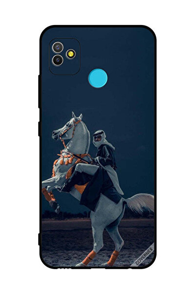 Covernex غطاء حماية لهاتف تكنو بوب 5 - شاب على حصان