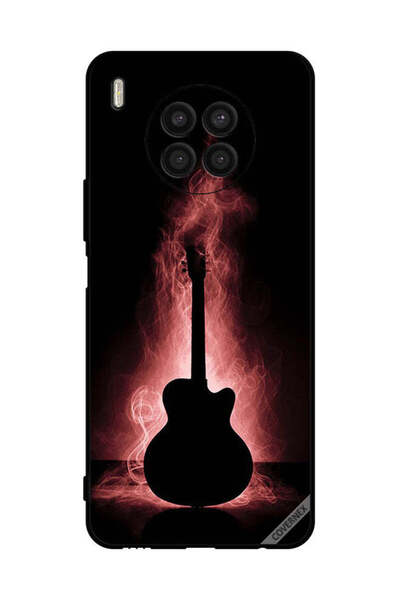 Covernex غطاء حماية لهاتف Honor 50 Lite بتصميم انعكاس الجيتار في الظلام