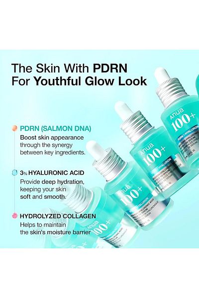 ANUA PDRN Hyaluronic Acid Capsule 100 Serum, Radiant Face Serum