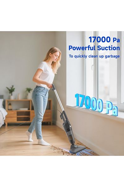 BOMIDI 17000Pa Ultra - Strong Handheld Vacuum Cleaner - Black