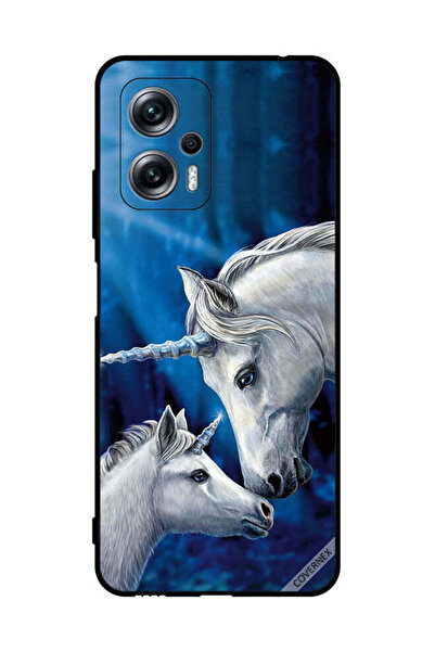 Covernex غطاء حماية لهاتف شاومي ريدمي نوت 11T برو - محب يونيكورن - طفل يونيكورن